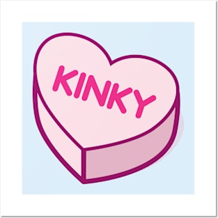 Kinky Conversation Candy Hearts Posters and Art